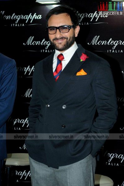 Saif Ali Khan Launches Montegrappa Italy luxury Brand