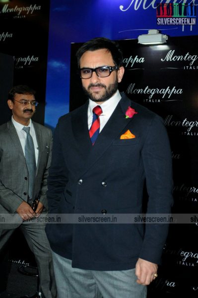 Saif Ali Khan Launches Montegrappa Italy luxury Brand