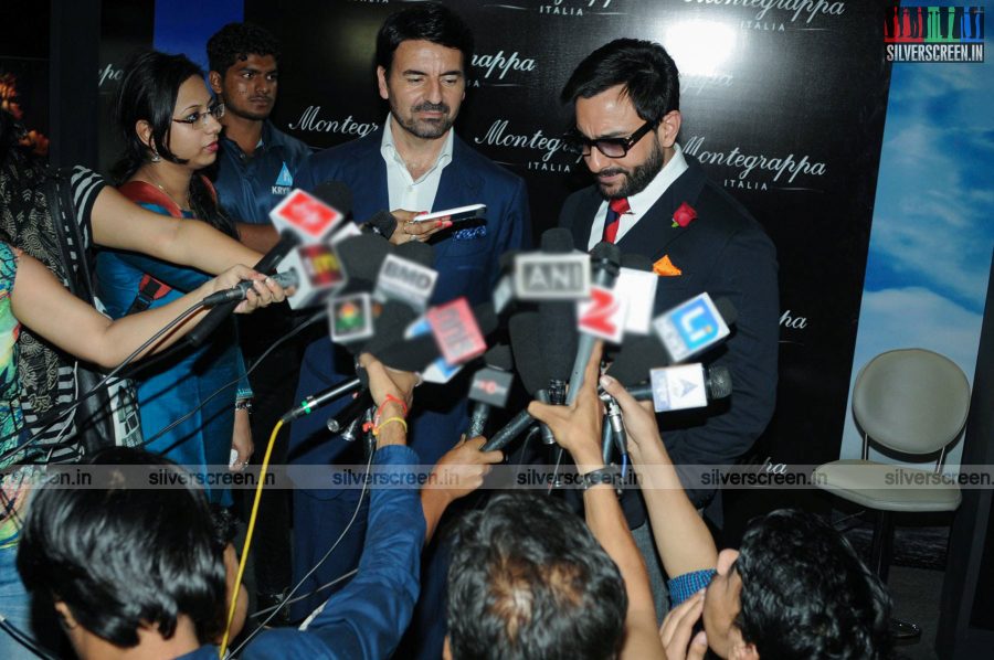 Saif Ali Khan Launches Montegrappa Italy luxury Brand