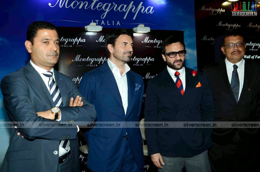 Saif Ali Khan Launches Montegrappa Italy luxury Brand