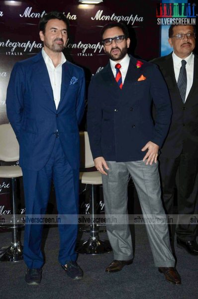 Saif Ali Khan Launches Montegrappa Italy luxury Brand