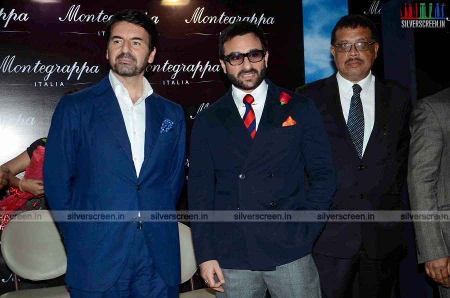 Saif Ali Khan Launches Montegrappa Italy luxury Brand