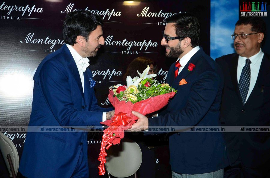 Saif Ali Khan Launches Montegrappa Italy luxury Brand