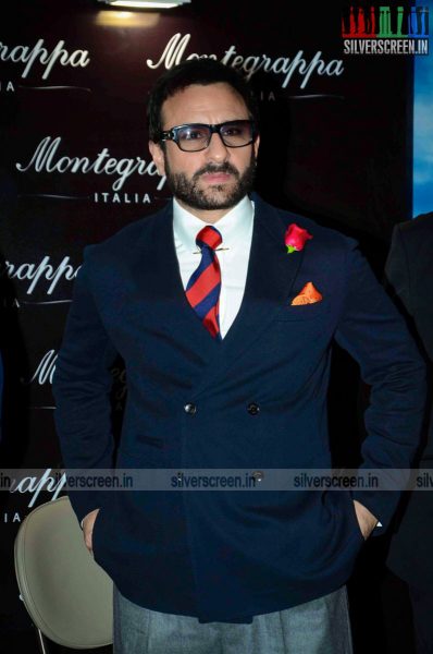 Saif Ali Khan Launches Montegrappa Italy luxury Brand