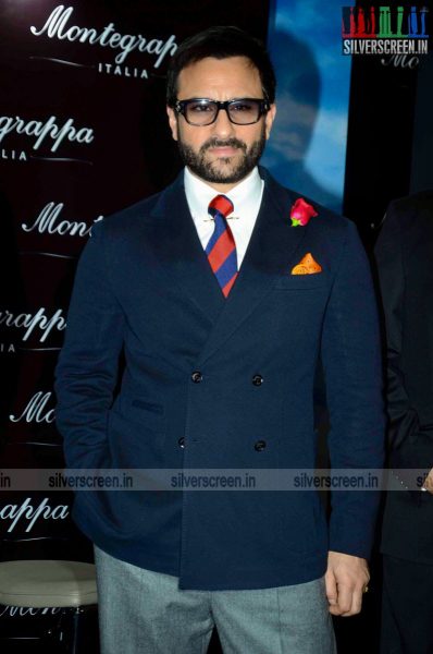 Saif Ali Khan Launches Montegrappa Italy luxury Brand