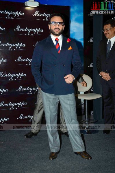 Saif Ali Khan Launches Montegrappa Italy luxury Brand