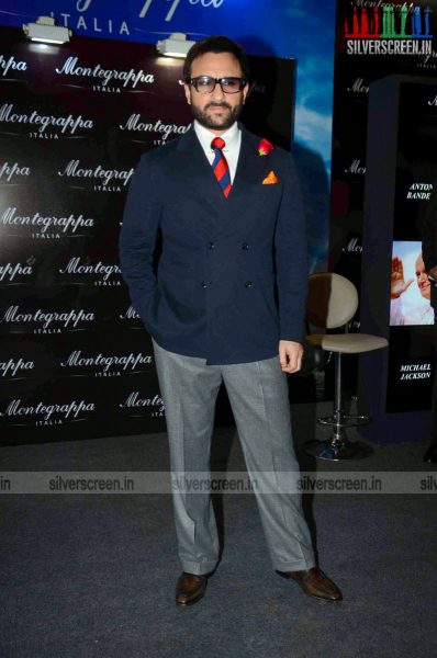 Saif Ali Khan Launches Montegrappa Italy luxury Brand