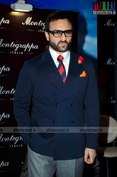 Saif Ali Khan Launches Montegrappa Italy luxury Brand