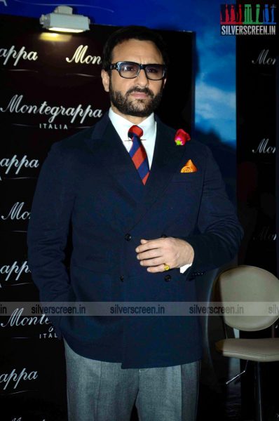 Saif Ali Khan Launches Montegrappa Italy luxury Brand