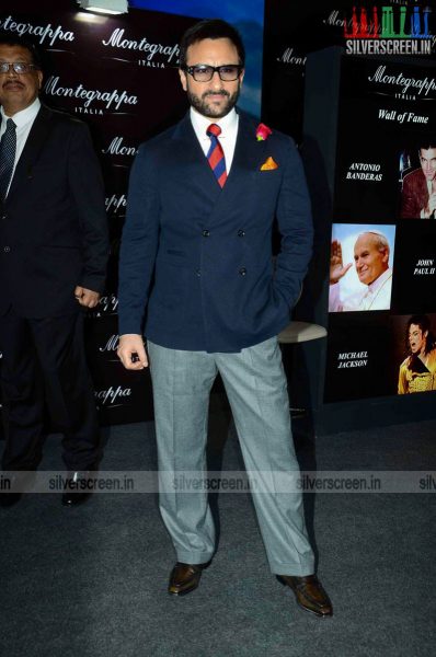 Saif Ali Khan Launches Montegrappa Italy luxury Brand