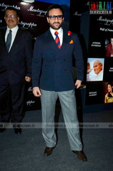 Saif Ali Khan Launches Montegrappa Italy luxury Brand