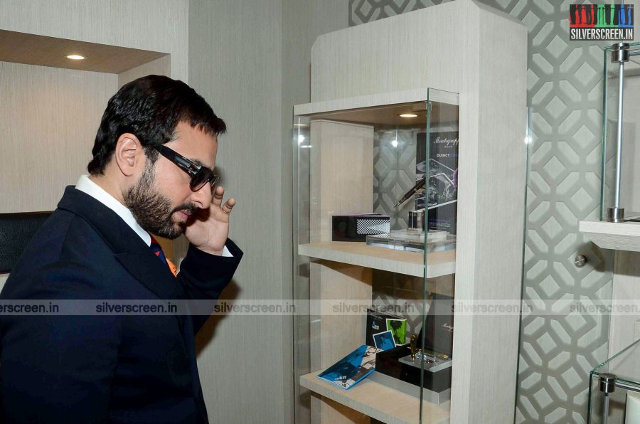 Saif Ali Khan Launches Montegrappa Italy luxury Brand