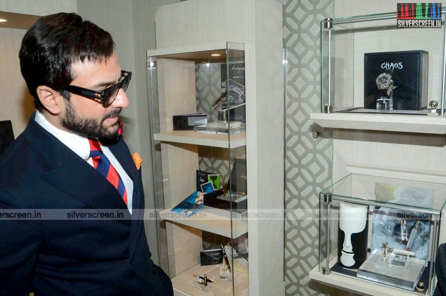 Saif Ali Khan Launches Montegrappa Italy luxury Brand