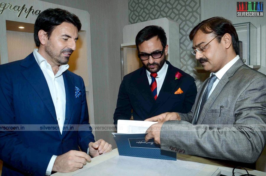 Saif Ali Khan Launches Montegrappa Italy luxury Brand