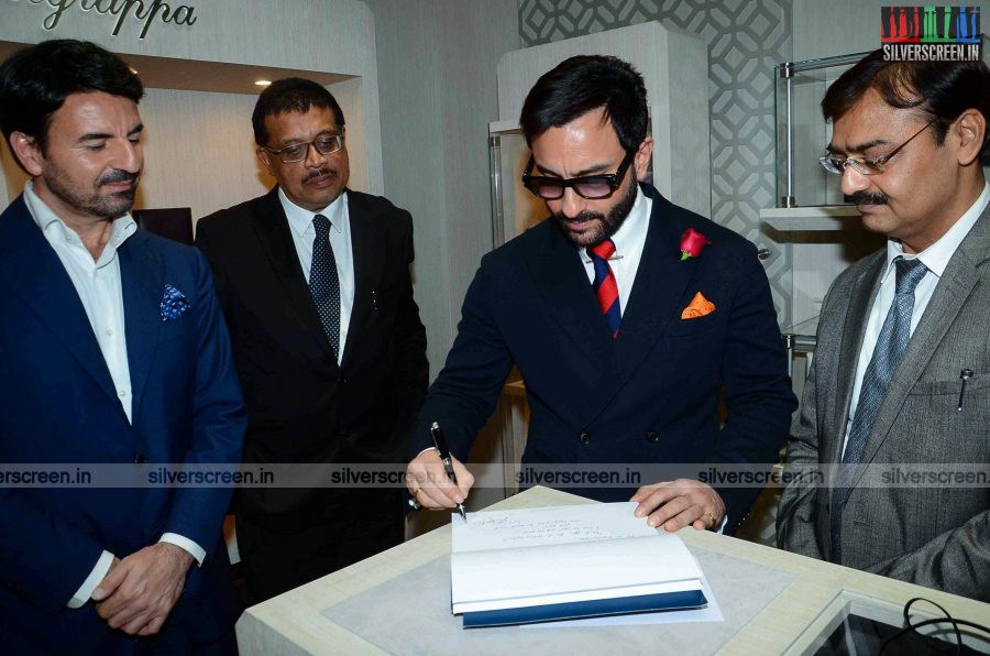 Saif Ali Khan Launches Montegrappa Italy luxury Brand