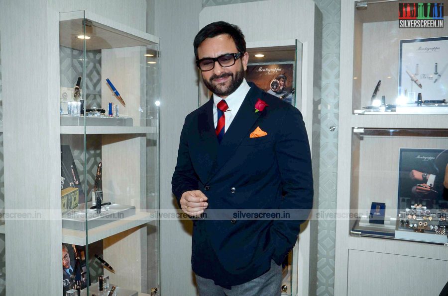 Saif Ali Khan Launches Montegrappa Italy luxury Brand