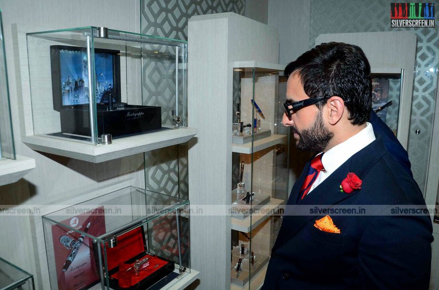 Saif Ali Khan Launches Montegrappa Italy luxury Brand