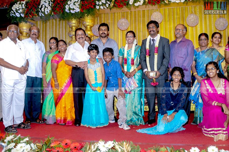 SP Muthuraman Family Wedding Reception Stills