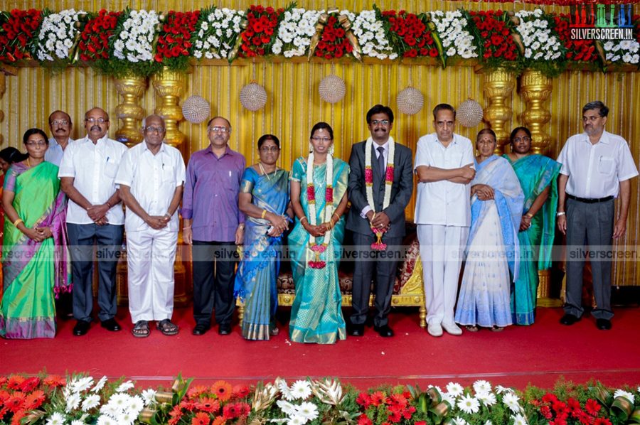 SP Muthuraman Family Wedding Reception Stills