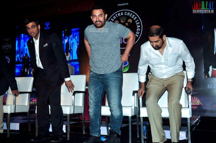 Aamir Khan at Chess Tournament