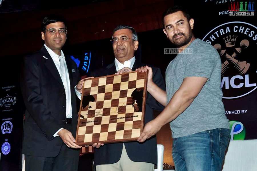 Aamir Khan at Chess Tournament