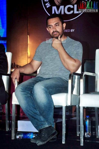 Aamir Khan at Chess Tournament