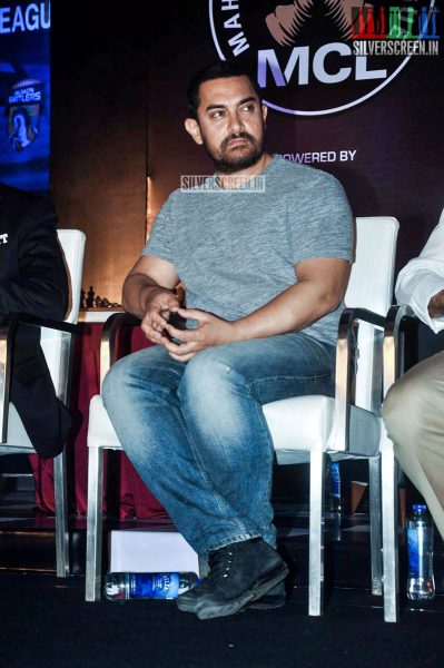 Aamir Khan at Chess Tournament