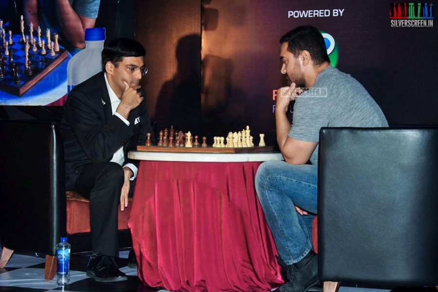 Aamir Khan at Chess Tournament