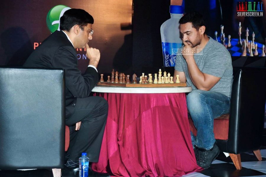 Aamir Khan at Chess Tournament