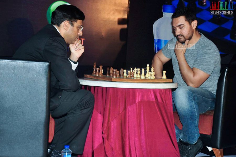 Aamir Khan at Chess Tournament