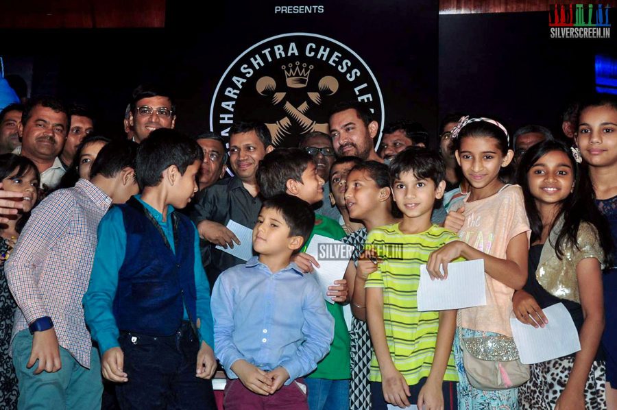 Aamir Khan at Chess Tournament