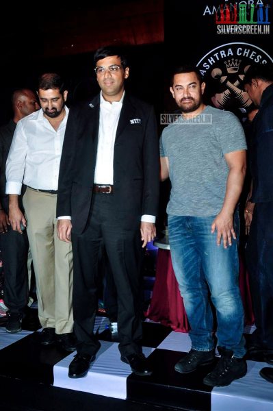 Aamir Khan at Chess Tournament