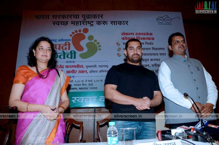 Aamir Khan Launches Swachhata Saptapadi