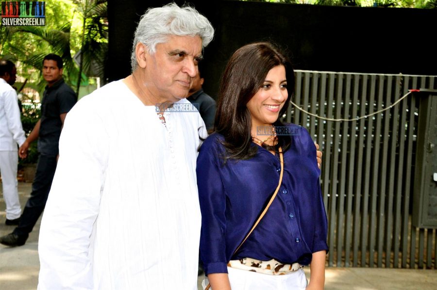 Javed Akhtar at the Dil Dhadakne Do Movie Music Launch