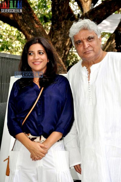 Javed Akhtar at the Dil Dhadakne Do Movie Music Launch
