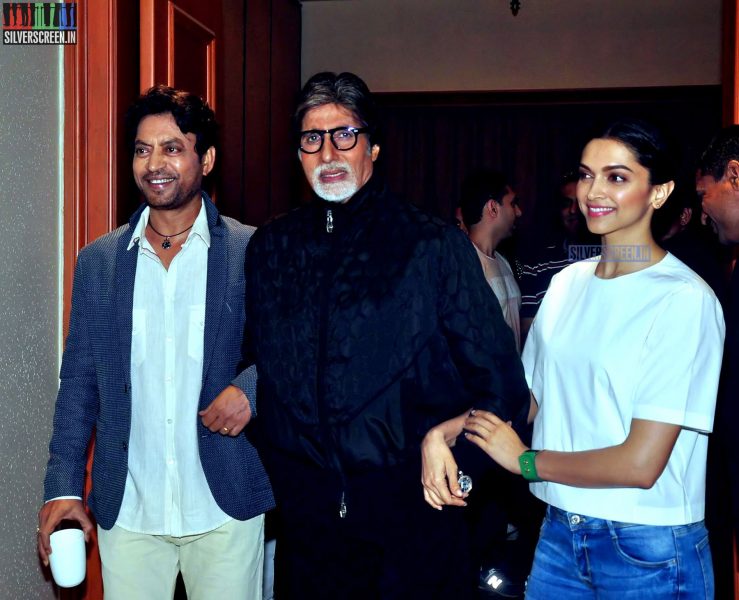 Piku Promotional Press Meet on May 2, 2015