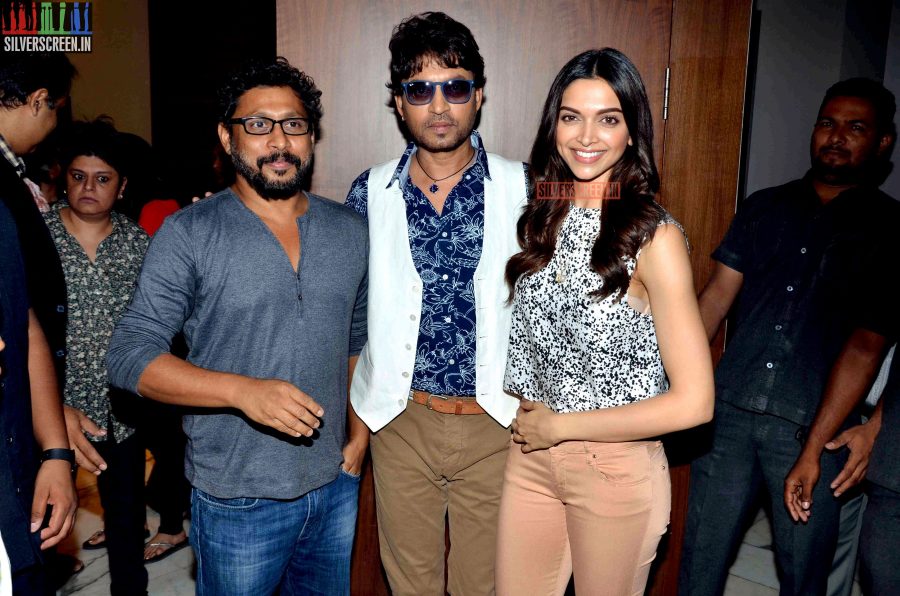 Deepika Padukone and Irrfan Khan at Amul book launch