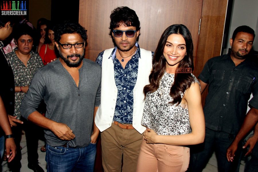 Deepika Padukone and Irrfan Khan at Amul book launch