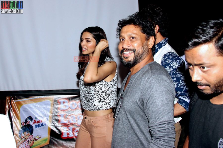 Deepika Padukone and Irrfan Khan at Amul book launch