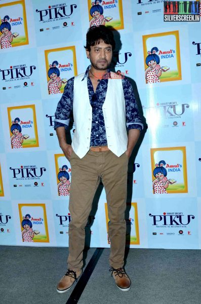 Deepika Padukone and Irrfan Khan at Amul book launch