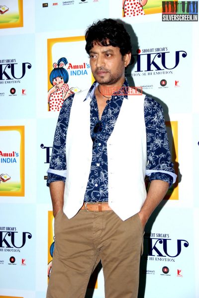 Deepika Padukone and Irrfan Khan at Amul book launch