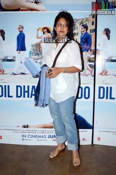 at Dil Dhadakne Do Movie Premiere