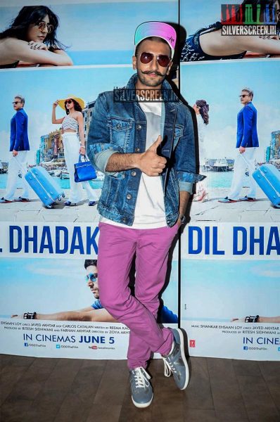 at Dil Dhadakne Do Movie Premiere