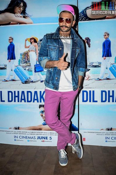 at Dil Dhadakne Do Movie Premiere