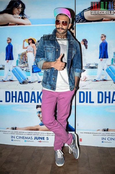 at Dil Dhadakne Do Movie Premiere