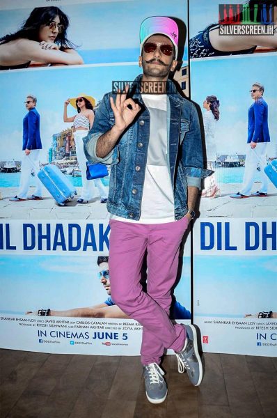 at Dil Dhadakne Do Movie Premiere