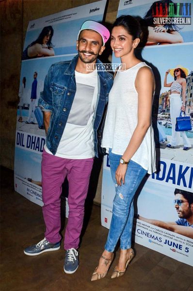 at Dil Dhadakne Do Movie Premiere