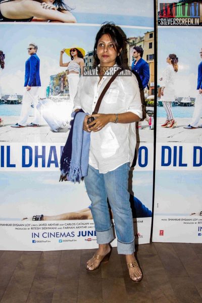 at Dil Dhadakne Do Movie Premiere