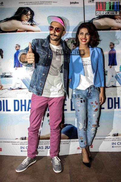 at Dil Dhadakne Do Movie Premiere