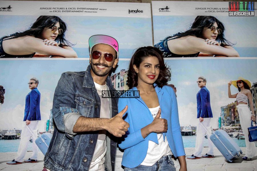 at Dil Dhadakne Do Movie Premiere